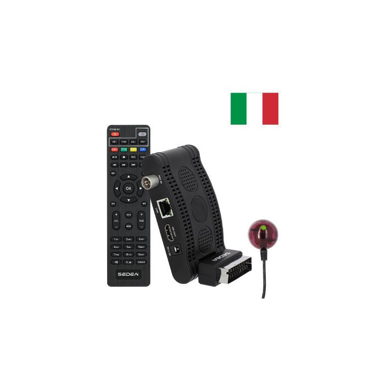 Mini Récepteur digital terrestre Haute définition DVB-T2 SNT-360-HD pour italie