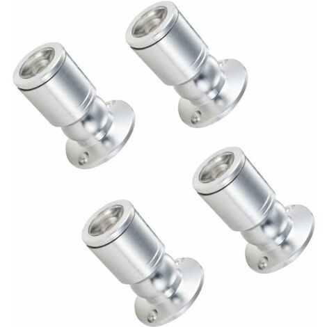 Mini Recessed Spotlights for Shop Windows - LED, miniature spotlights, ceiling surface, 1W