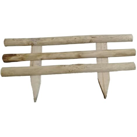 Mini Recinzione In legno di Castagno Varie misure Caratteristiche Alce: 100x30/50 h cm