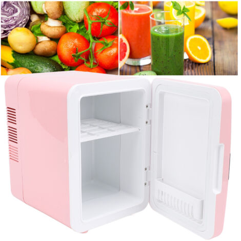 Mini réfrigérateur 6L portable avec fonction chauffage pour voiture et maison – stockage cosmétiques, lait et médicaments