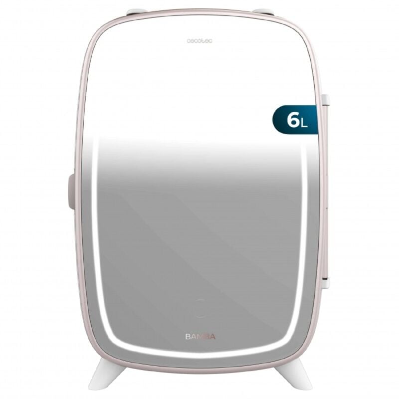 Cecotec - Mini-réfrigérateur pour cosmétiques CoolingBeauty 6000 Mirror Rose