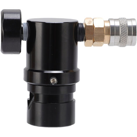 Mini regulador de presión de CO2, ajustable de 20 a 200 PSI, conexión roscada G1/2-14, diseño rápido y compacto para diversas aplicaciones.