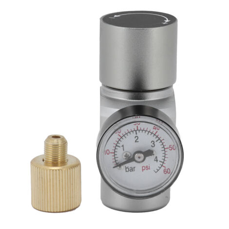 Mini Régulateur de CO2 avec Interrupteur MFL3/8" vers TR21x4 pour Brassage Maison