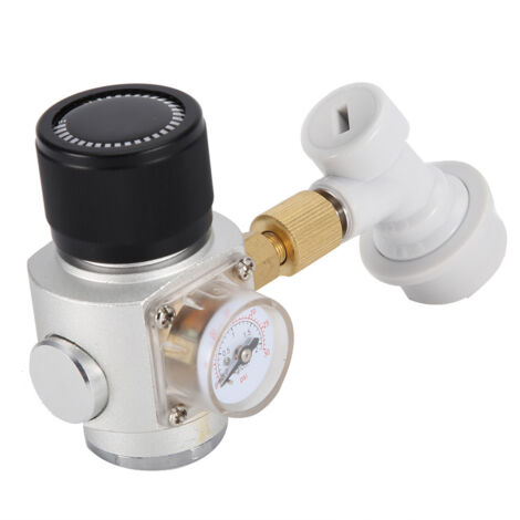 Mini régulateur de CO2 pour brassage maison avec raccord ball lock pour fût Corny