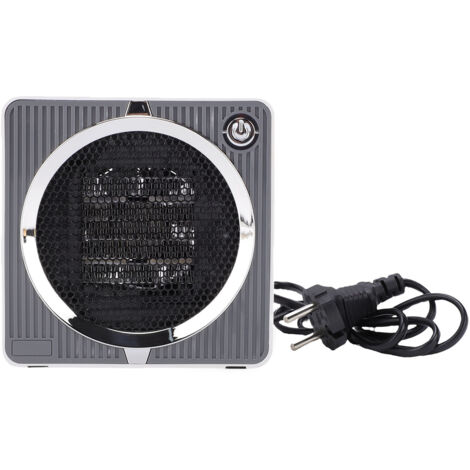 Mini riscaldatore per uso interno PTC, ventilatore portatile silenzioso a riscaldamento rapido per scrivania, camera da letto, bagno e ufficio.