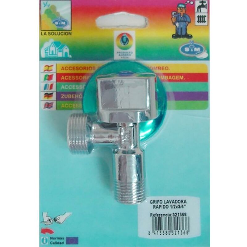 Mini robinet rondelle simple S&M 321368
