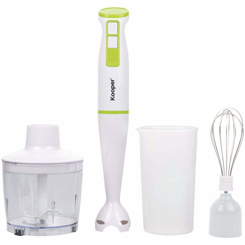 Kooper - Mini Robot de Cuisine 3 en 1 'My Chef' 600 w - Couleur Blanche