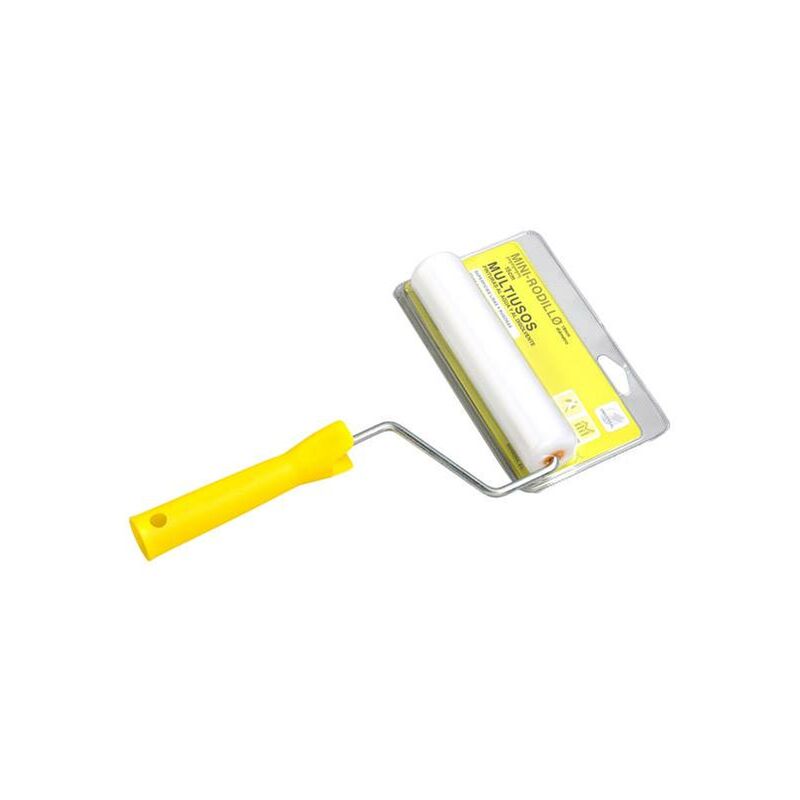 

Mini-Rodillo de espuma 12cm D.30 con varilla multiusos