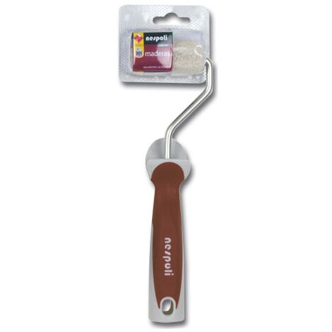 MINI RODILLO MADERAS TEFLON - 6 CM