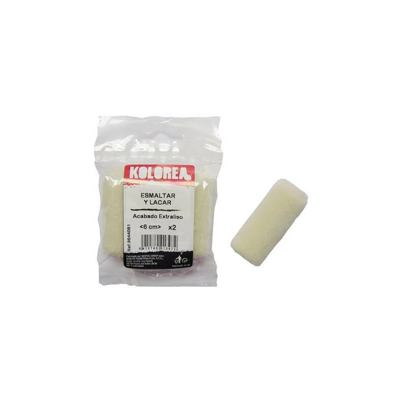 

Mini rodillo recambio Velour 6cm. (8 uds.)