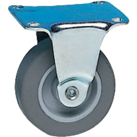 Mini-Rolle mit fester Platte 54 x Ø 42 mm - Tragkraft 15 kg Guitel point M