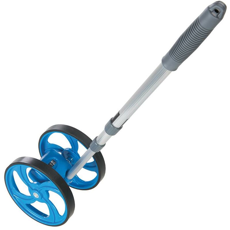 Silverline - Mini-roue de mesure 0 - 9 999,9 m