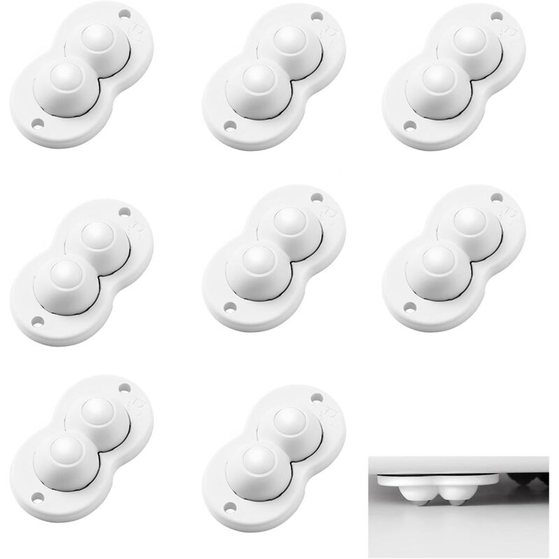 Mini roulettes de meubles autocollantes, petites, universelles, pour meubles et conteneurs