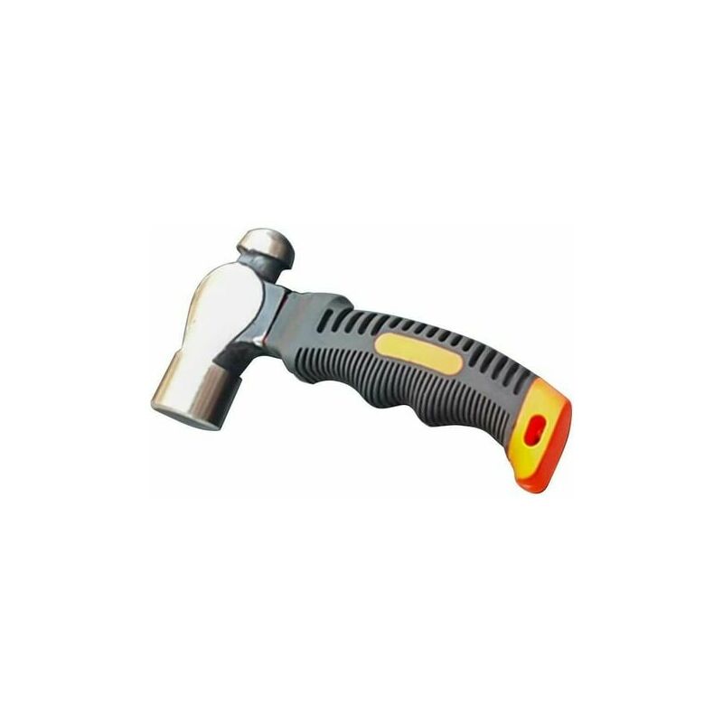 Mini round head hammer, forged hammer Mini round hammer with non-slip rubber handle cham