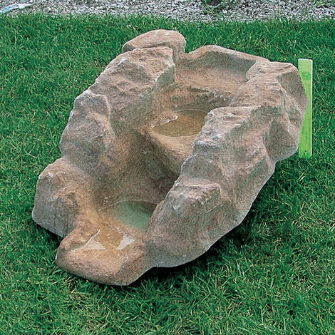 Mini Ruscello Rapida 70x50x30 cm per Cascata da Giardino in Vetroresina