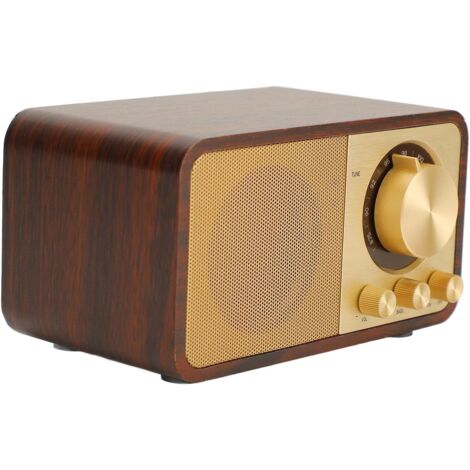 Mini sans Fil en Bois de Bois Wodrambrique
