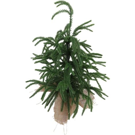 Mini Sapin de Noël Artificiel, Arbre de Table en Pet
