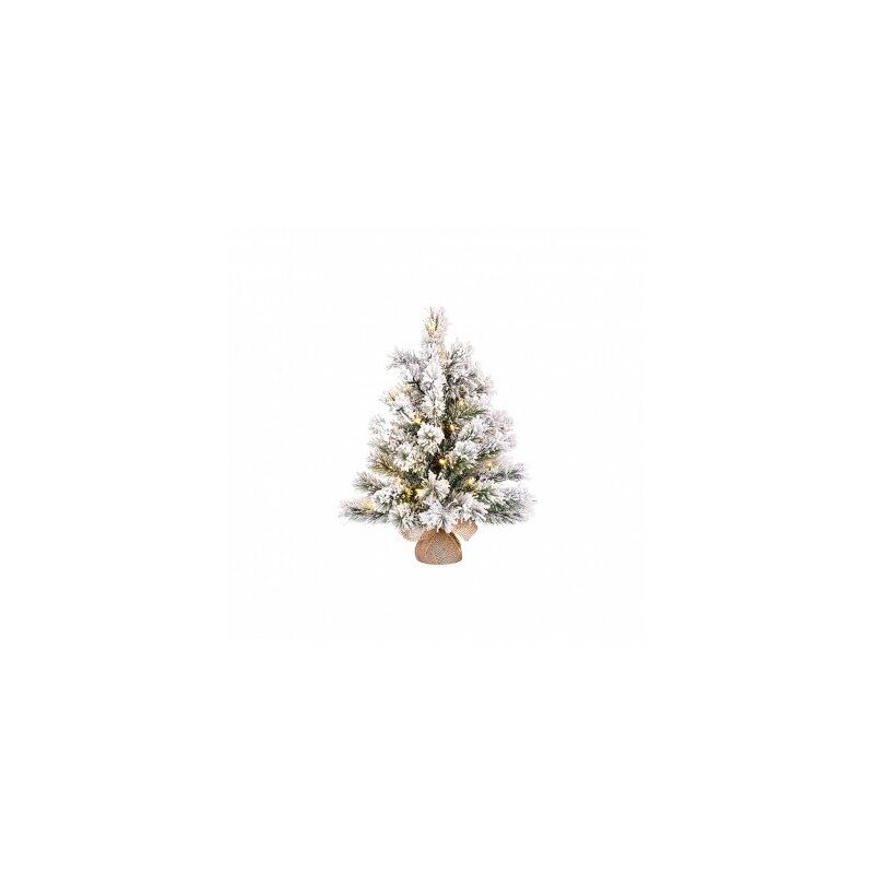 Mini effet d'arbre de Noël avec led inclus 41x60cm