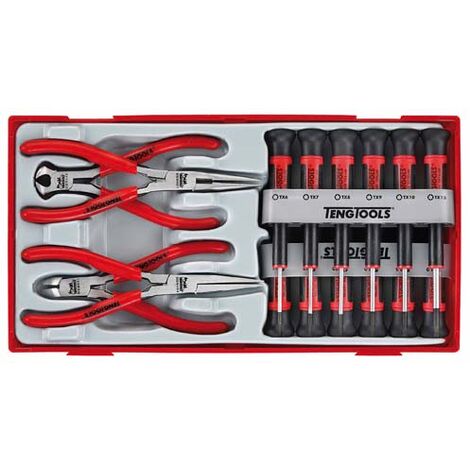 Mini Schraubendreher & Mini Zange Set TTMI16 Tengtools