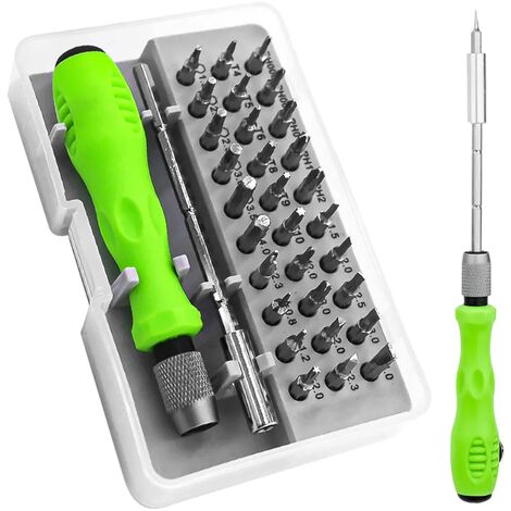 Mini-Schraubendreher-Set, 32-teilig, Präzisionsschraubendreher, Torx-Bit, Präzisionsmechaniker-Reparaturset, Feinmechaniker-Werkzeugset, Laptop, Handy, Retoo