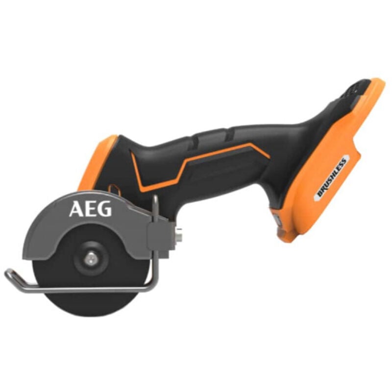 Aeg - Mini Scie Multi Matériaux 18v - Brushless - Subcompact - Sans Batterie Ni Chargeur - 6 Disques - Bmms18sbl-0