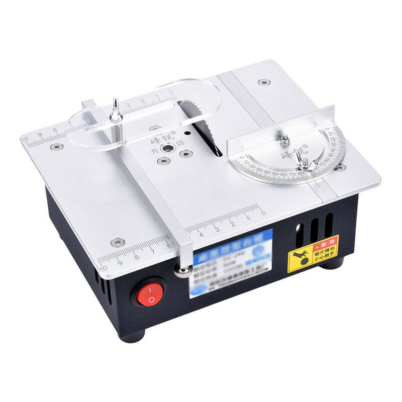 Esip - Mini Scie à Table, Scies De Bureau De Précision, Petit Outil De Coupe De Bricolage Domestique Machine De Tour D'établi De Travail Du Bois,