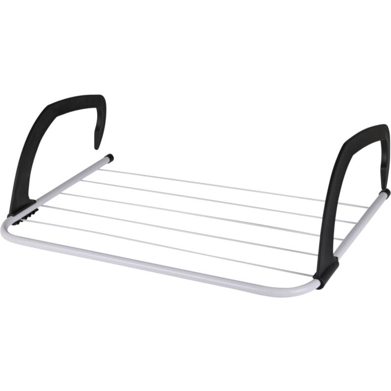 Mini-séchoir pour vêtements sur radiateur, capacité de 3 mètres.