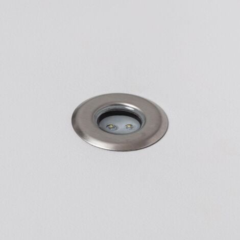 Mini Segnapasso LED da Incasso 0.2W IP68 Bianco Freddo  6000K