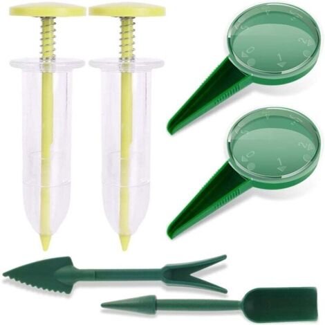 Mini Semoir Semences,6 PCS Mini Distributeur de Semences Semoir Semoir à Main Distributeur de Semences Outils pour Semoir Distributeur Semoir Universel pour L'ensemencement Horticole
