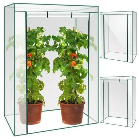 OROBICA STORE Mini serra in alluminio per giardino e balconi dimensioni 103X52X150h cm