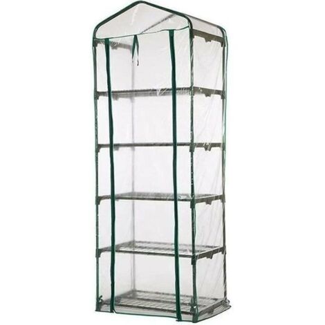 Mini serre extensible pour intérieur et extérieur, bâche en PVC transparent pour petites serres de jardin.