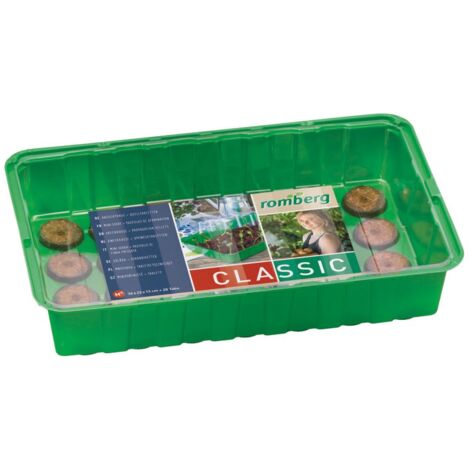 Mini serre non chauffante + 28 pastilles COCO - ROMBERG
