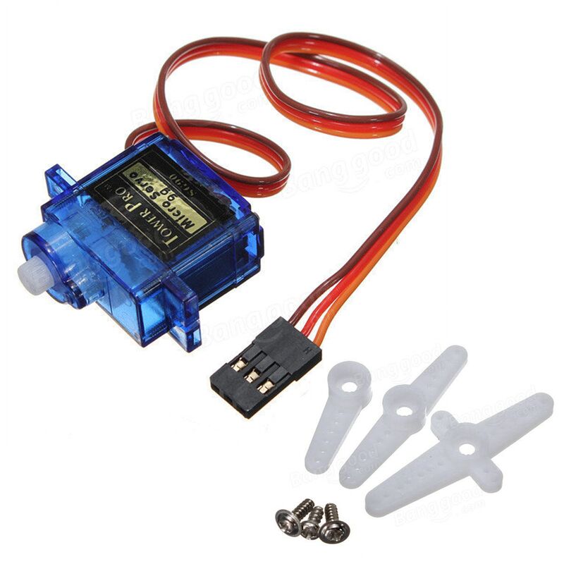 Image of Mini SG-90 Gear 9g Micro Servo per rc Airplane Helicopter Car Boat Robot Screw lbtn
