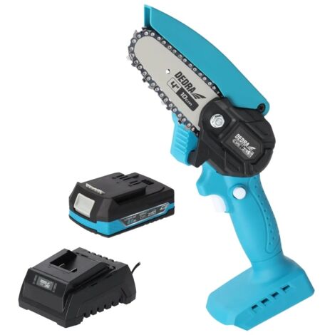 Mini sierra de cadena inalámbrica de 1,2 m, 18 V, 1 batería de 2,0 Ah, SAS+ - DED7030A11