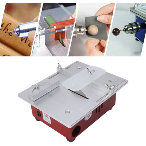 [Mini sierra de mesa] Elecraft 96W - [Sierra de mesa multifuncional para proyectos de bricolaje] [Potencia: 96W] [Material: Aleación de aluminio] [Peso: 2,45 kg]