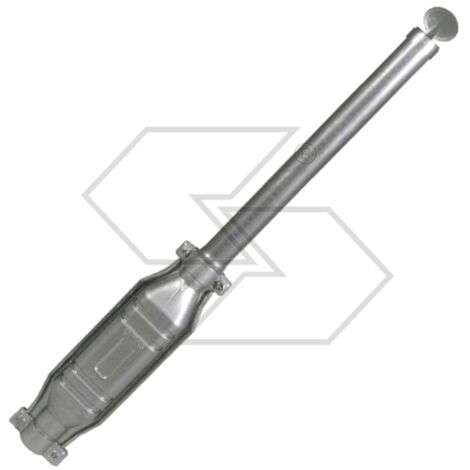 Mini silencieux droit avec protection pluie pour tracteur agricole code A10810