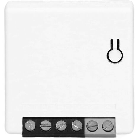 Mini-Smart-WLAN-Schalter, Fernbedienung und Sprachsteuerung, Programmierung, Dual-Steuerung, für 100–240 V (Haushaltsspannung).