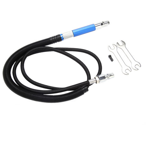 Mini smerigliatrice pneumatica blu per incisione, smerigliatrice angolare e lama da 2,3 a 3 mm