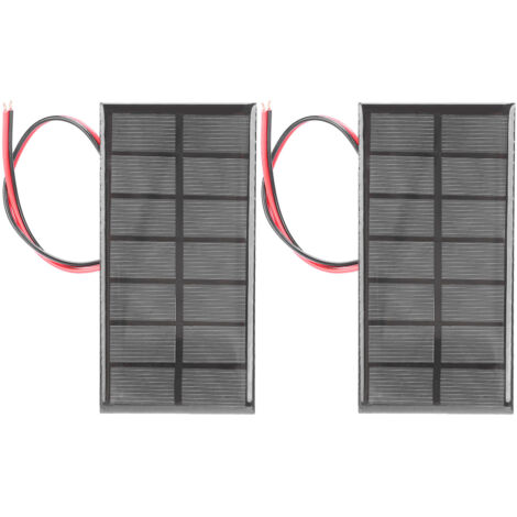 Mini-Solarpanel, schwaches Licht, geeignet für Solarlampen, Ladegeräte, Spielzeug, Bastelarbeiten, Wind- und Schneeschutz