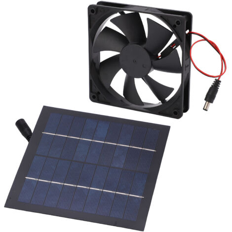Mini-Solarventilator (20 W), wasserdicht (IP65), umweltfreundlich, hohe Effizienz (20 %)