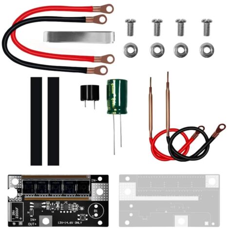 Mini Soudeuse par Points DIY 12V Ensemble de Soudage par Points Batterie Portable Machine de Stockage de Soudage par Points Carte de Circuit Imprimé P/C/B pour 18650