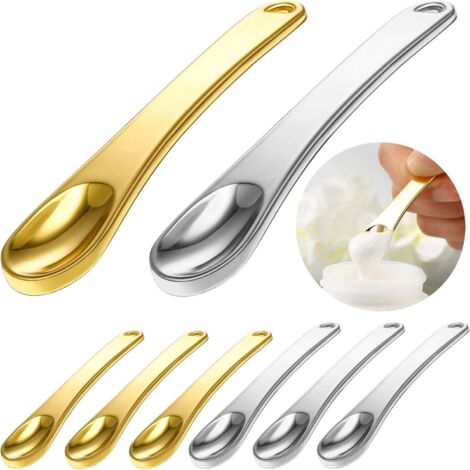 Mini spatule cosmétique de masque en métal 8PCS