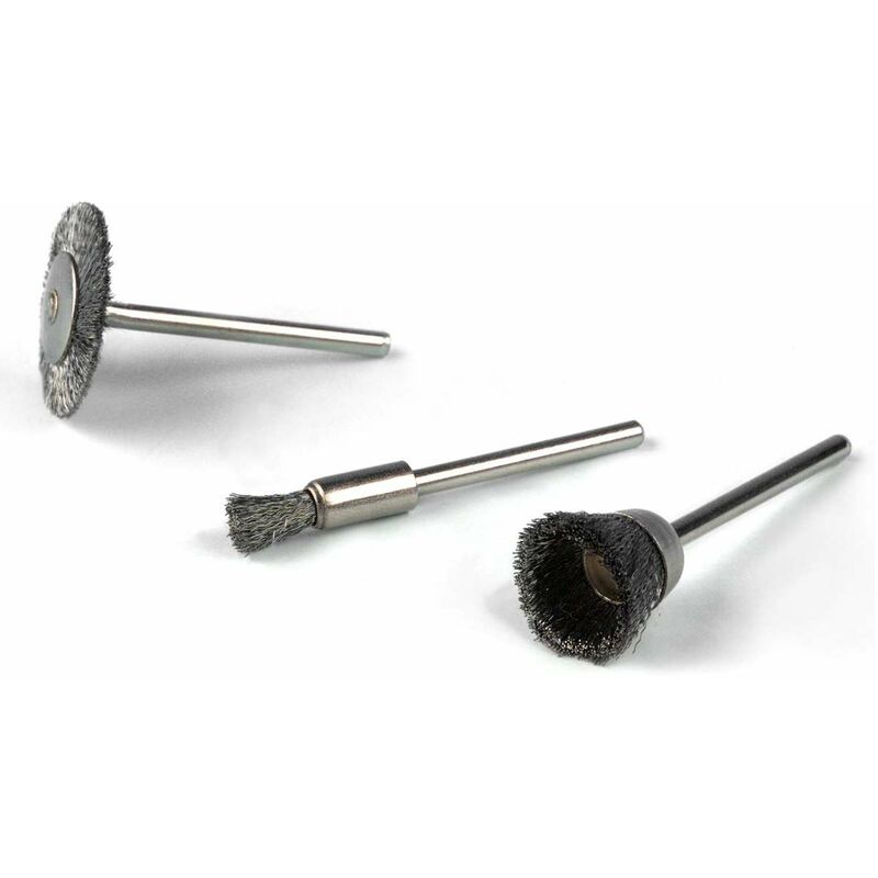 Rosver - Mini Spazzola fps tazza D.12 - Gambo 3mm