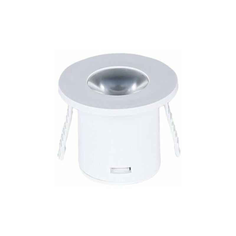 Optonica - Mini Spot led Encastrable 1W 90° Rond Blanc - Blanc Chaud 2300K - 3500K - silamp Optonica - Mini Spot led Encastrable 1W 90° Rond Blanc - Blanc Chaud 2300K - 3500K - silamp
