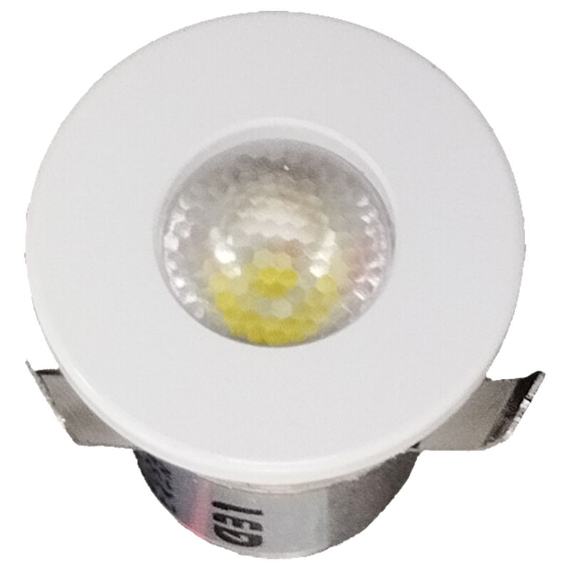 Digilamp - Mini spot led encastrable 1W dc 12V Blanc Chaud 3000k Digilamp - Mini spot led encastrable 1W dc 12V Blanc Chaud 3000k