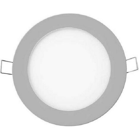 Mini spot LED rond EDM - 6W - 320lm - 6400K - Cadre chromé - 31603