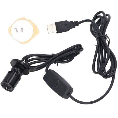 Mini Spot Light, Spot LED à intensité Variable avec Câble de 6,6 Pieds pour Peinture Photo Plantes Bijoux Vitrine Modèle éclairage de Vitrine/ de Cabinet (Lumière blanche chaude 3000K)