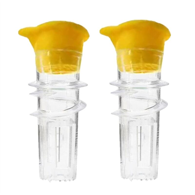 Image of Mini spremiagrumi per limoni, spremiagrumi con tappo a vite, spremiagrumi manuale in plastica, spremiagrumi compatto