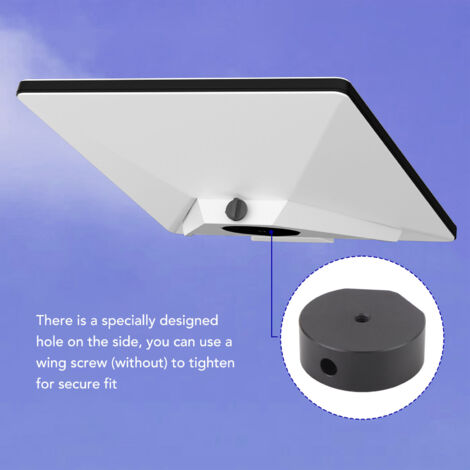 Mini-Stativadapter aus Aluminiumlegierung 1/4 Zoll-20 und 3/8 Zoll-16 mit Satellitenschüsselhalterung