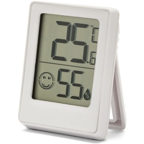 mini stazione meteo digitale da interno velamp bianco